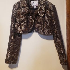 Women’s Kenzie Brocade Bolero Jacket Size 12